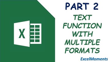 Text Functions with multiple custom formats  in Microsoft Excel- Part 2