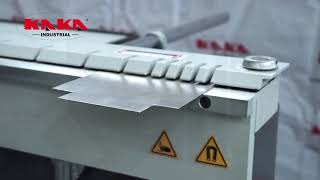 KAKA Industrial EB4816B Manual Magnetic Sheet Metal Box and Pan Brake, 1Phase 220V