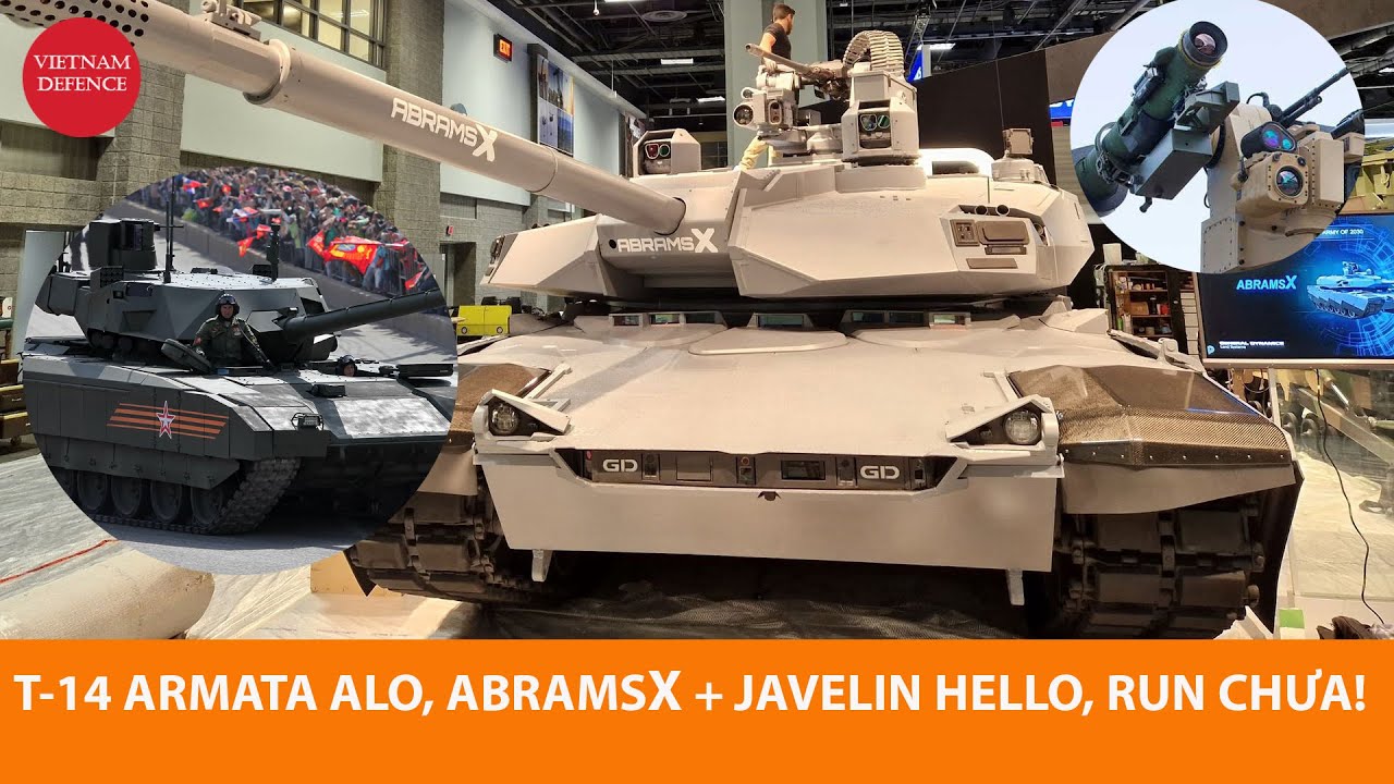 Trả lời T14 Armata, xe tăng AbramsX của Mỹ lắp thêm Javelin, ông biết