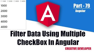 How To Filter Data Using Multiple Checkbox Angular || Angular || Angular Tutorial || Angular Course