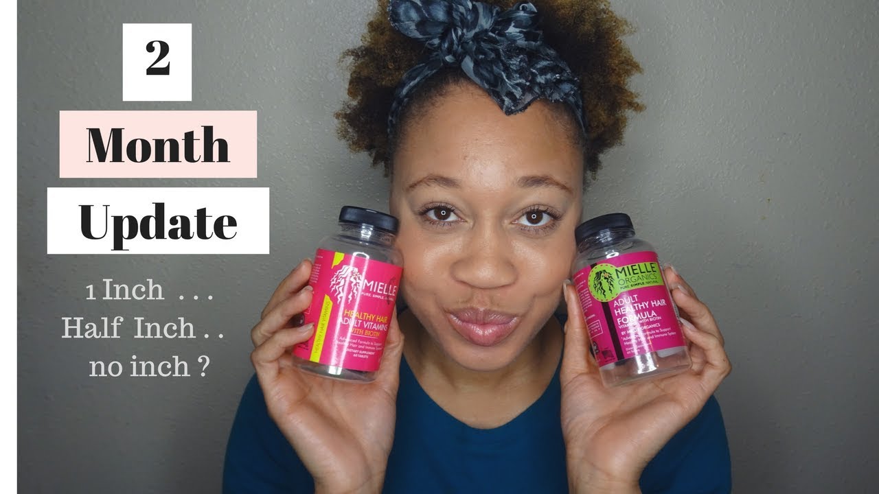 Mielle Organics Hair Growth Vitamins 2 Months Update | Euniycemari