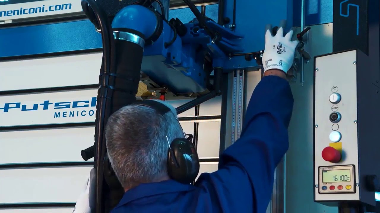 Seccionadora Vertical Putsch Meniconi modelo SVP 145 Plus - Madetech