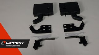 Door Hinge Kit Replacement on FCR10DCGFA Furrion Refrigerator V1