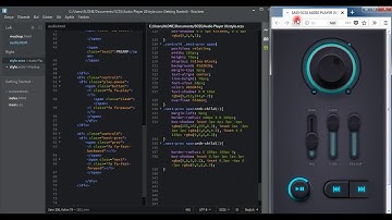 PART 4 - BUILDING AUDIO PLAYER USER INTERFACE KIT FOR MUSIC WEBSITES IN SASS (SCSS)