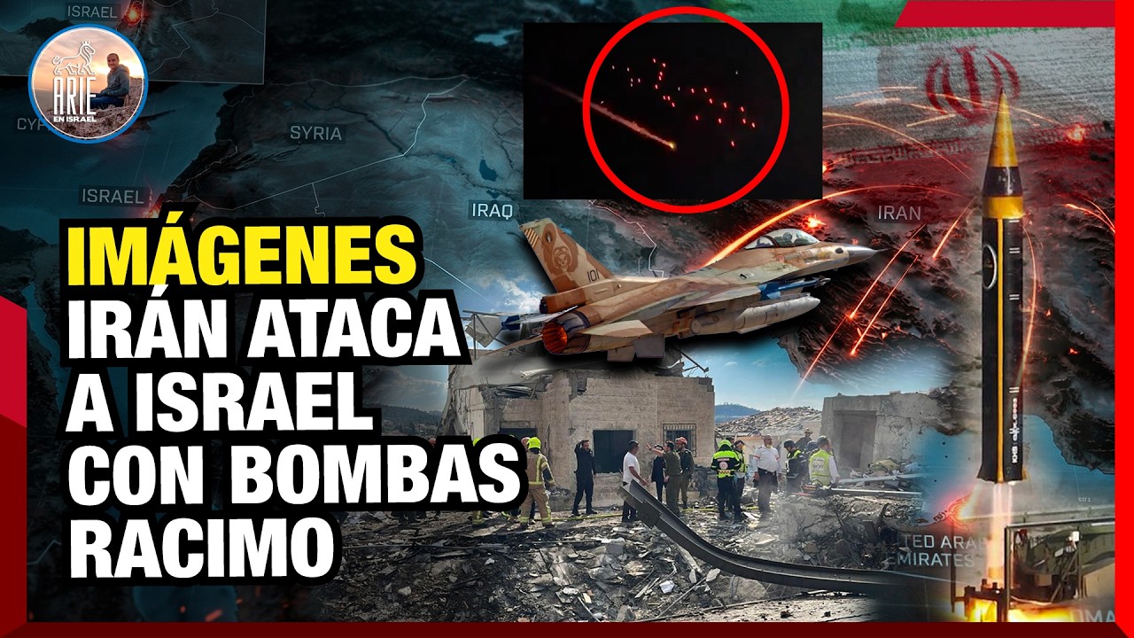 🚨 ALERTA MÁXIMA: Irán lanza 1.484 misiles y drones a 11 países — IMPACTO DIRECTO mortal en ISRAEL