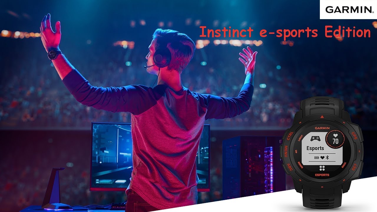 Garmin announces the Instinct Esports Edition smartwatch focused on e-sports