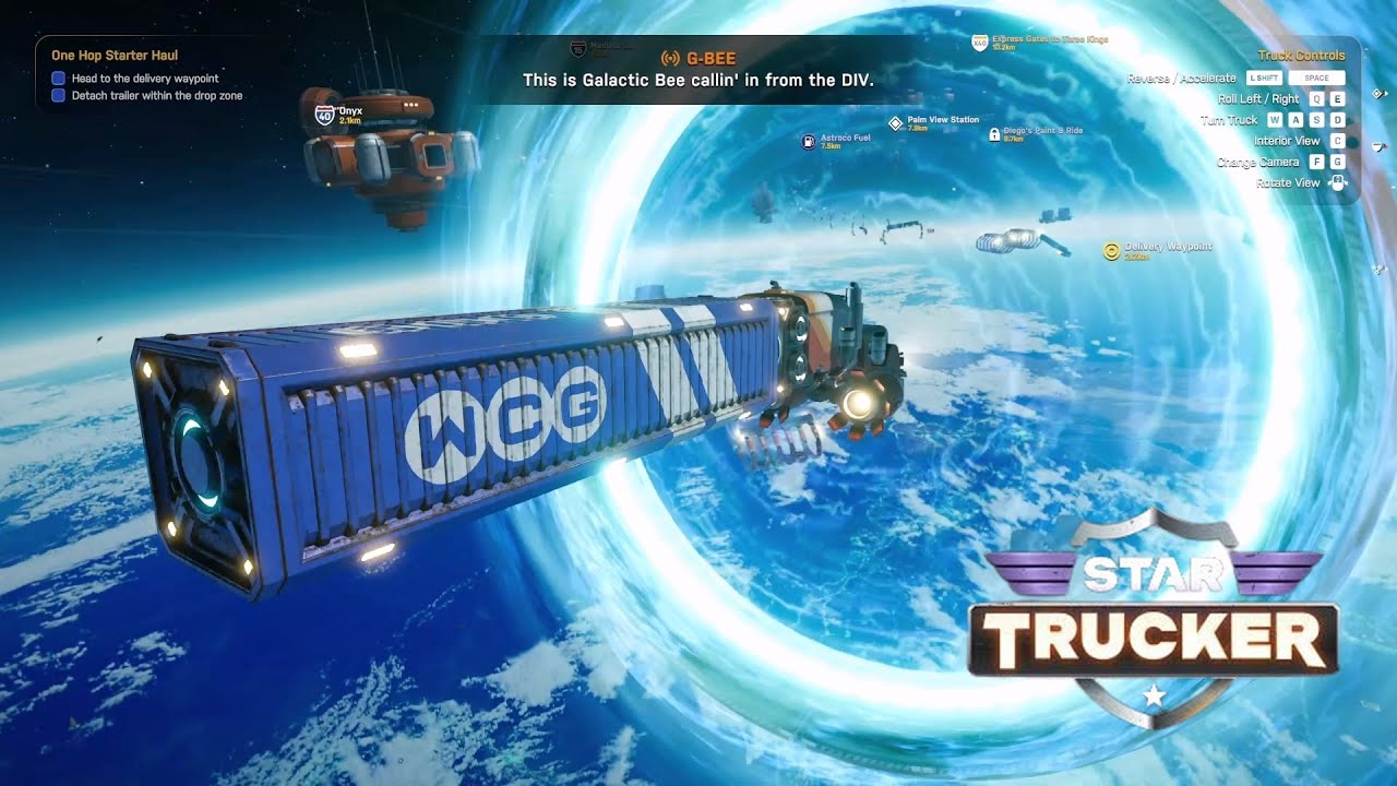 From Land Trucker To Space Trucker | Star Trucker | Gameplay - YouTube