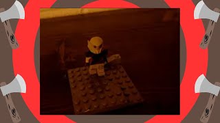 I made a LEGO animation in an axe-throwing place!