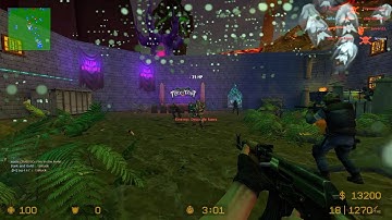 zm eh marbble halloween map (season addition) in Counter-Strike: Source (CSS) - Zombies (259b)