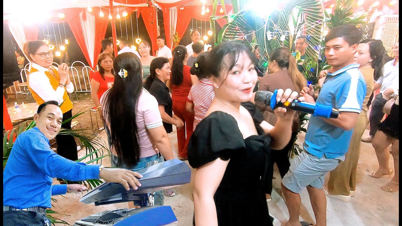 Nhac Song Chan Khang/khmer# trà cú trà vinh/Dạ đc chơi đám cưới bên trai ở khet pra phặng TV