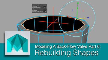 DART 106 Intermediate Maya: Valve Modeling Part 6 Rebuilding Shapes