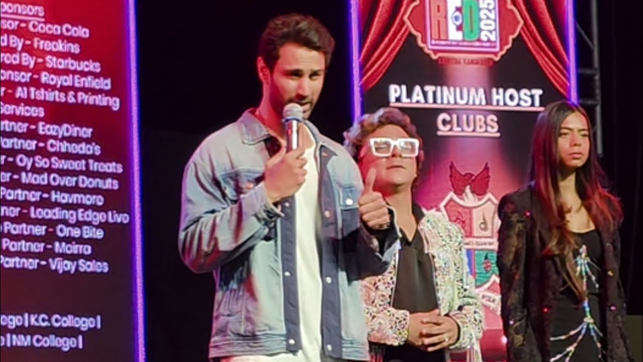 Supermodel Karan Oberoi Honoured at Rotaract Fashion Show 