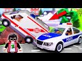 Мультик Полицейские Машинки и Скорая помощь | Мультфильмы с игрушками для детей | Обвал в горах