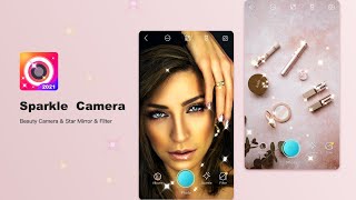 Sparkle Camera - Photo Editor with Glitter Selfie Beauty Camera screenshot 3