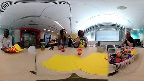 I shot a spherical 360-degree video using YI 360 VR camera