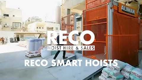 Meet World No. 1 Construction Hoist Softwar - RECO Smart Hoists