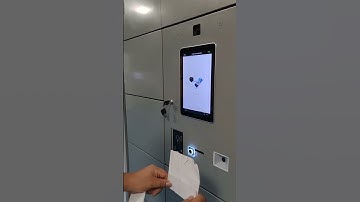 AITUOIoT Smart storage lockers with scan code and facial recognition function #smartlocker