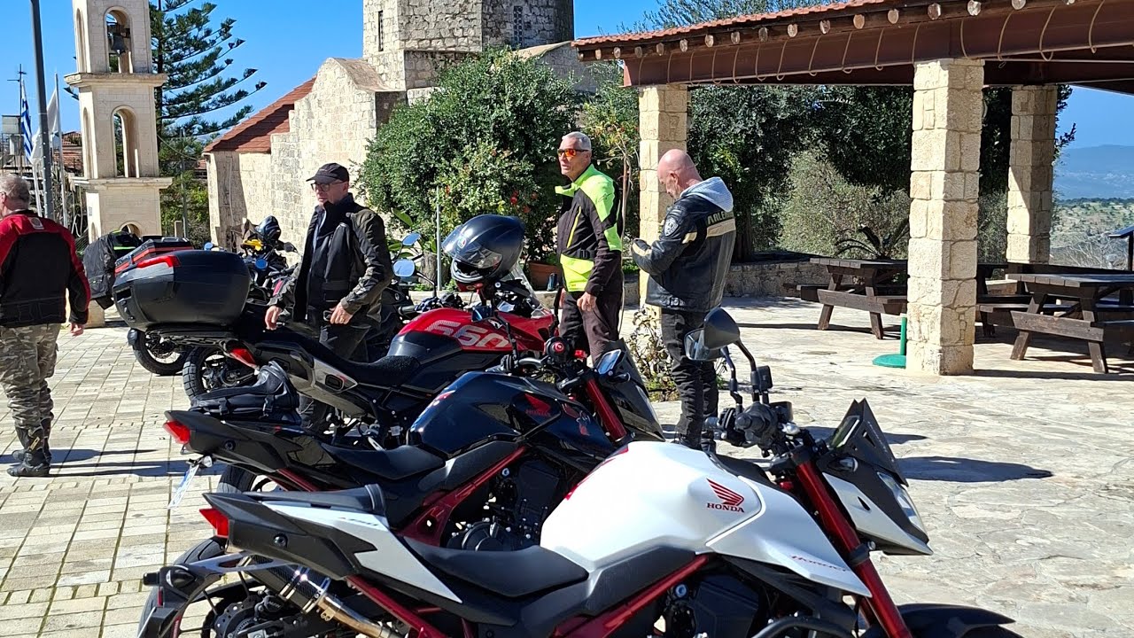 Honda Hornet 750 Ride From Peyia to Lysos via Pomos 