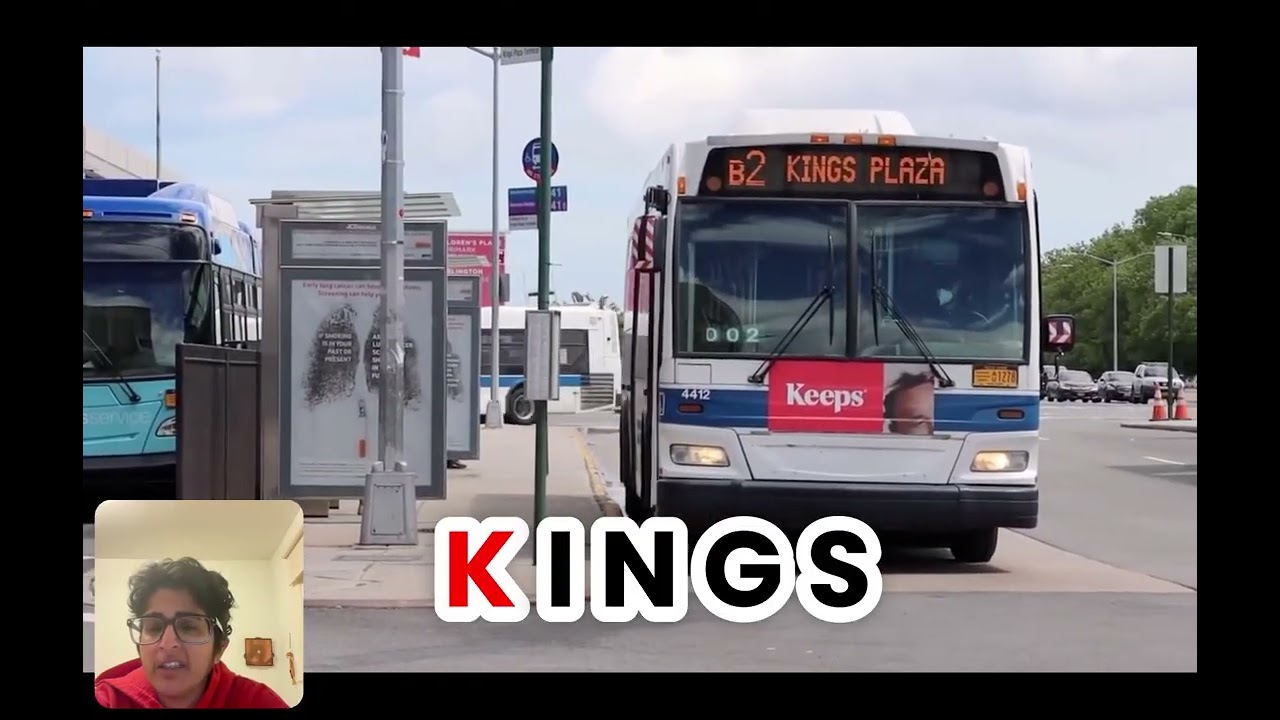 Exploring K sounds at Kings Plaza MTA bus