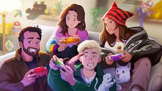 🔴LIVE! IN PERSON MARIO PARTY WITH SQUEEX, FUSLIE, FOOLISH! (also live on twitch)