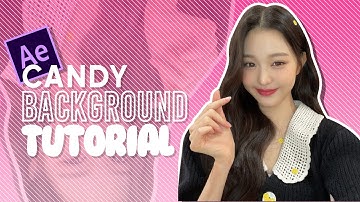 Candy Style Background Tutorial On After Effect! | Fluk3i