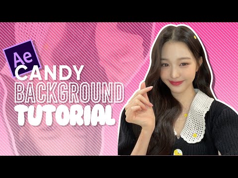 Candy Style Background Tutorial On After Effect! | Fluk3i