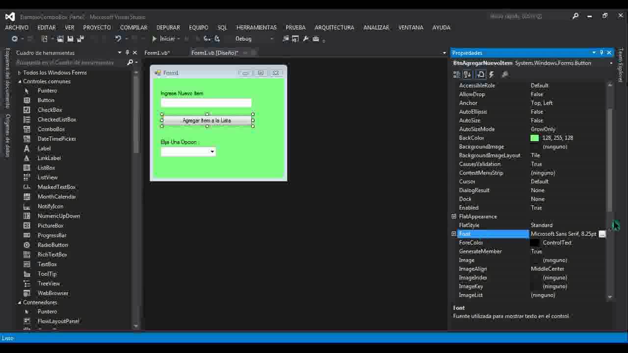 10. Visual Basic Net ComboBox PT2 - YouTube