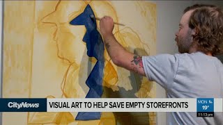 Visual art to help save empty storefronts