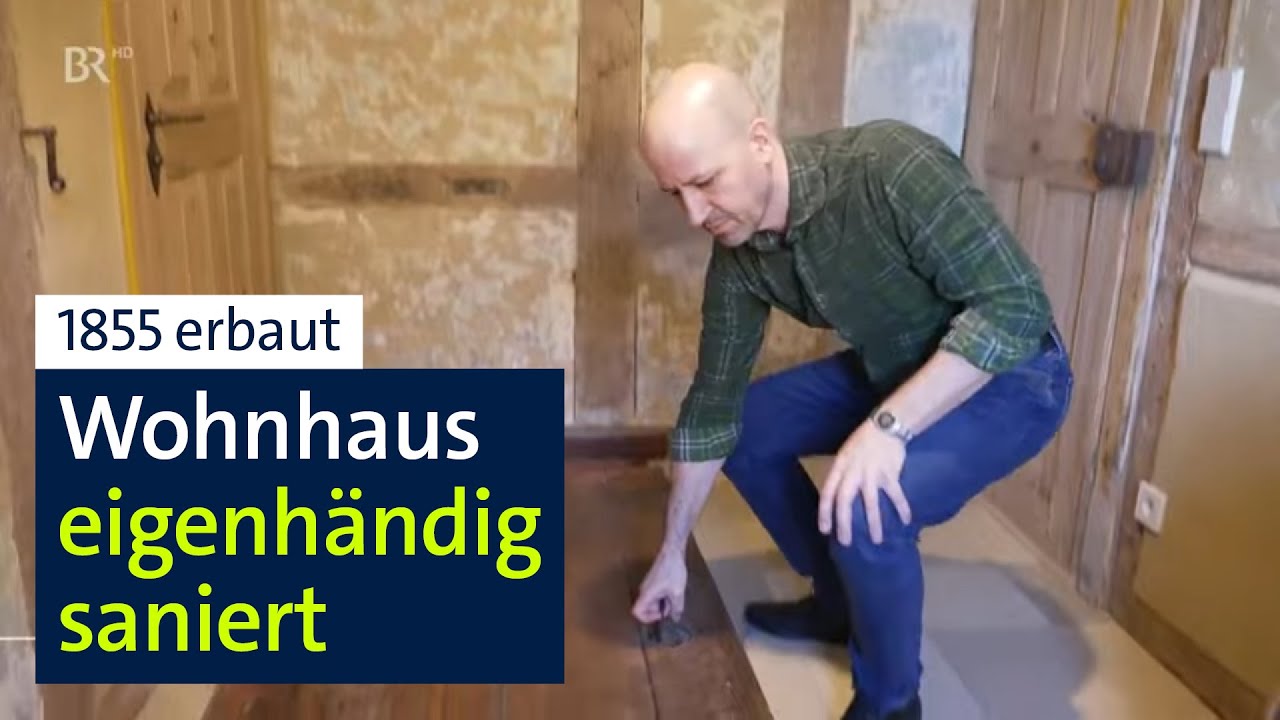 Wohnhaus von 1855 eigenständig saniert – und für Denkmalschutz prämiert | BR24