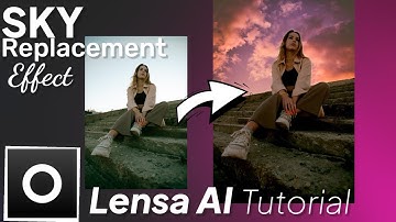 How to do Sky Replacement Effect on Lensa AI