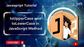 toUpperCase and toLowerCase in JavaScript Method