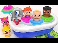 Take a clean Bath and play in the Water! | PinkyPopTOY