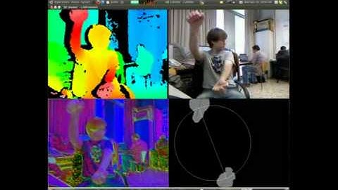 Pioneer robot controlled using hands and kinect (Part I)