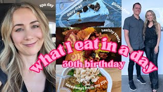 WHAT I EAT IN A DAY VLOG | 30th Birthday, Spa Day, Fun & Healthy Meals | Gluten-free, PCOS Diet