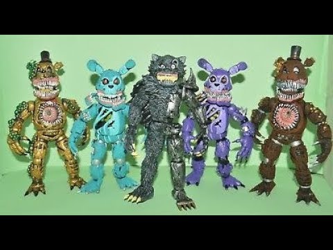 los juguetes de five nights at freddy's