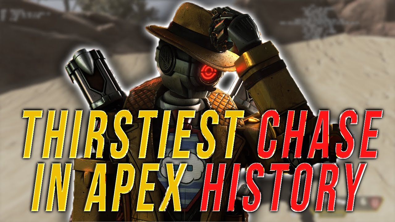 The Thirstiest Chase in Apex Legends History (Funny moments) SALTY Streamer 😂