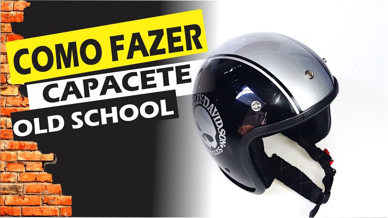 #94 - EP (1) Como  customizar capacetes protork para o estlio Old Scholl - Mogue Custom Garage