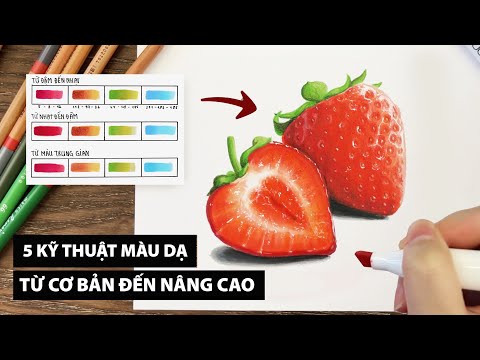 Video: Bạn nhuộm bằng bút dạ như thế nào?