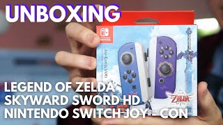 Unboxing Zelda: Skyward Sword Switch Joy-Cons. Is it worth the price?
