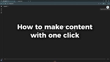 This Chrome Extension Makes Content with ONE Click!