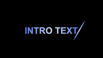How to Create an Intro Animation with Text Reveal  #slideegg