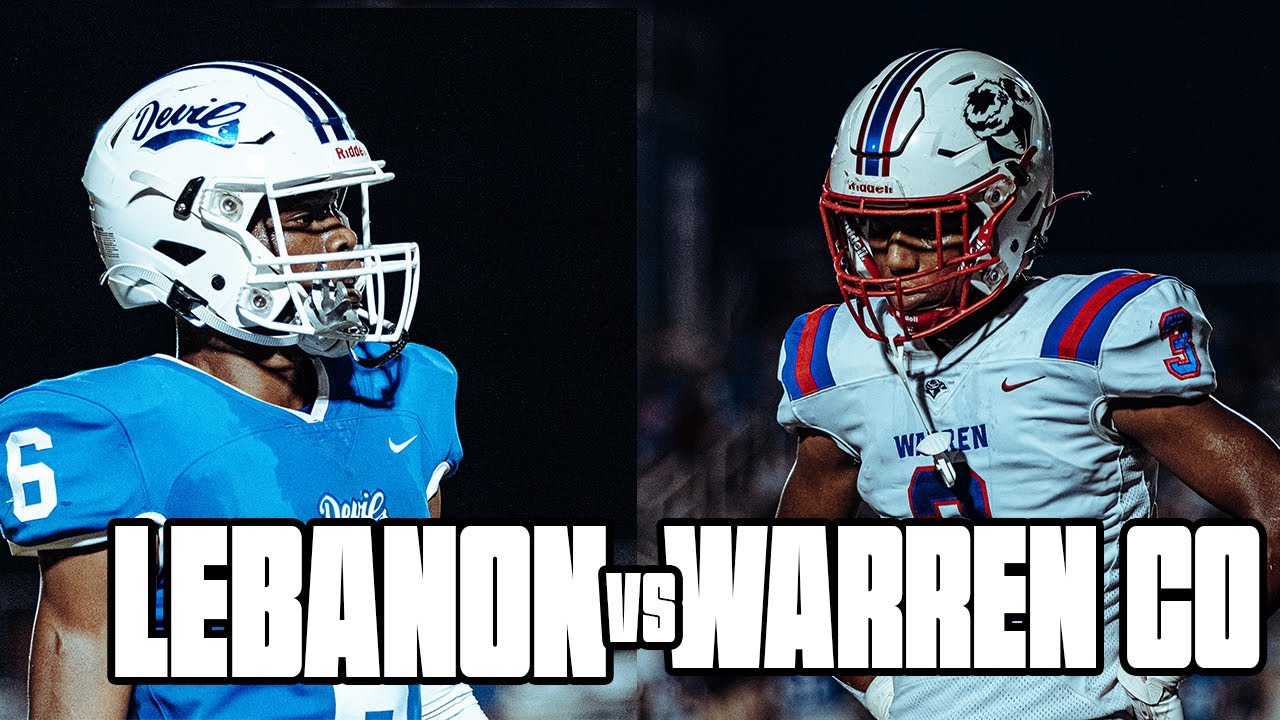 Friday Night Lights Lebanon (TN) vs Warren County (TN) YouTube