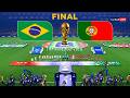BRAZIL vs PORTUGAL - Final FIFA World Cup 2026 | Full Match All Goals | Simulation PES