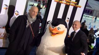Penguins Of Madagascar Movie Premiere Cast Arrivals - Benedict Berbatch, John Malkovich