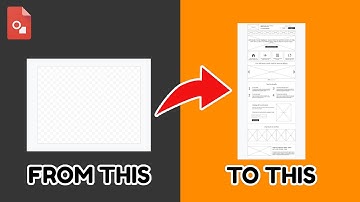 Landing Page Wireframe from Scratch in Google Drawings (Timelapse) | Copywriting