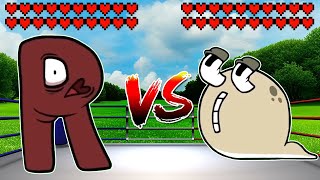 Alphabet Lore Q Vs R Meme Battle