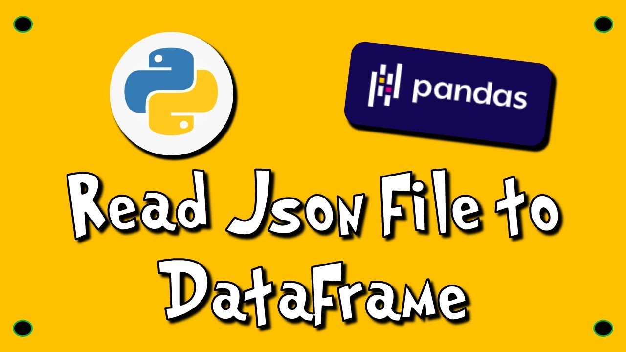 Python Pandas Read Json File