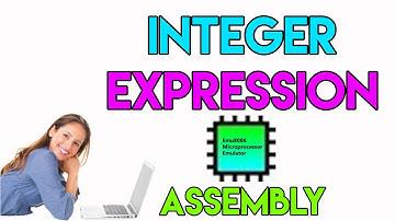 Assembly Language Emu8086 Tutorials in Urdu Hindi Part 2 Integer Expressions