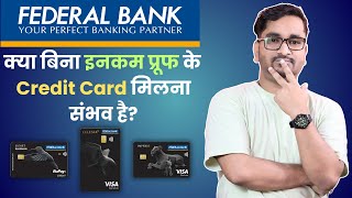 Federal Bank FD-backed (Secured) Credit Card | Federal Bank Credit Card Without Income Proof