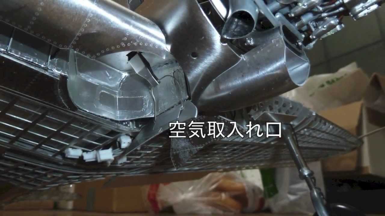 零戦を作る(1/16サイズ） - YouTube